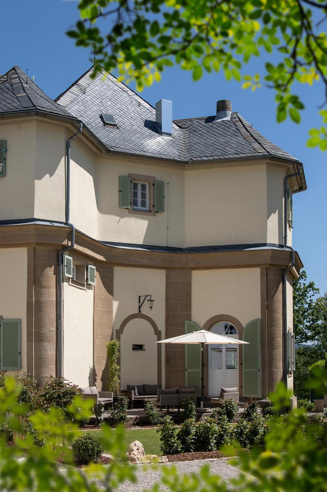 Schloss Falkenhaus Bad Berneck im Fichtelgebirge Eksteriør billede